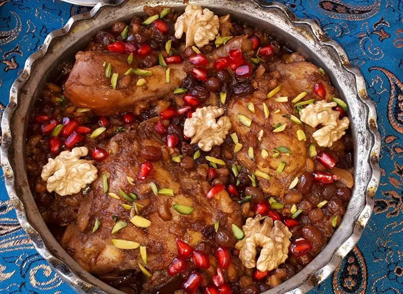 خورشت انار مسما خورشت انار مسما