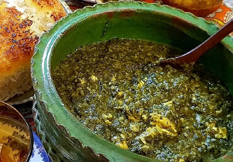 خورشت ترشه تره خورشت ترشه تره