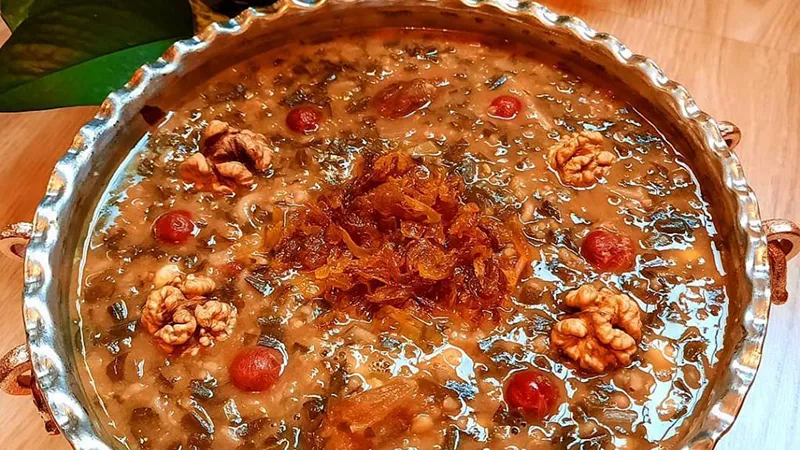 طرز تهیه آش میوه اردبیل طرز تهیه آش میوه اردبیل